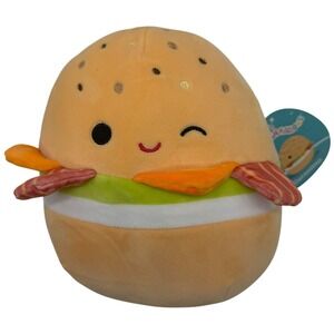 Squishmallows Geronimo Burger Plush Stuffed Animal Toy‎ With Tags Cute